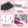 LAKANAKU Manga Spire Lash Clusters 3
