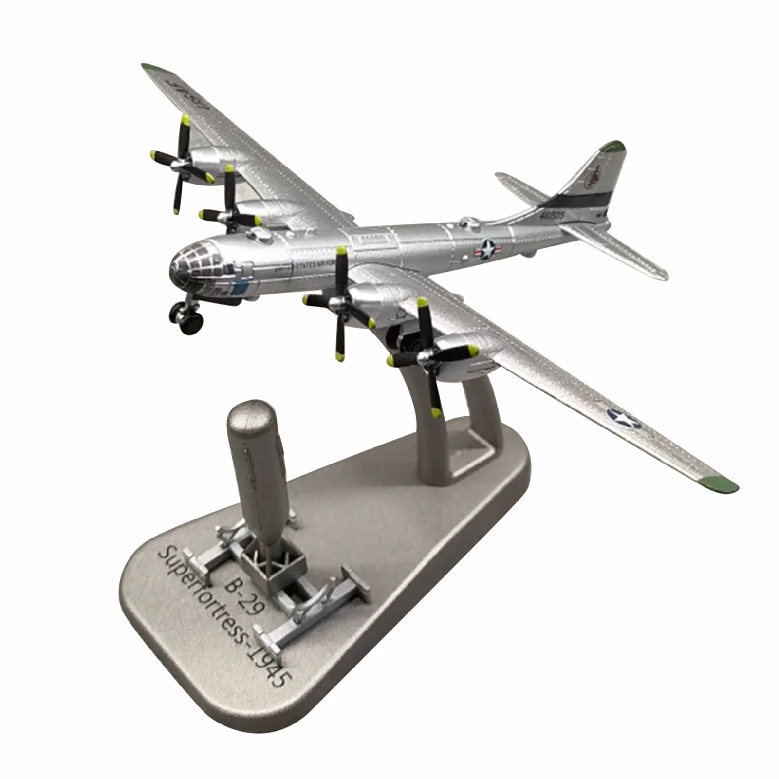 

Модель самолета из сплава в масштабе 1/300 для подарка US B29 B-29 Superfortress Air Fortress Bomber Высокая имитация самолета Модель игрушки