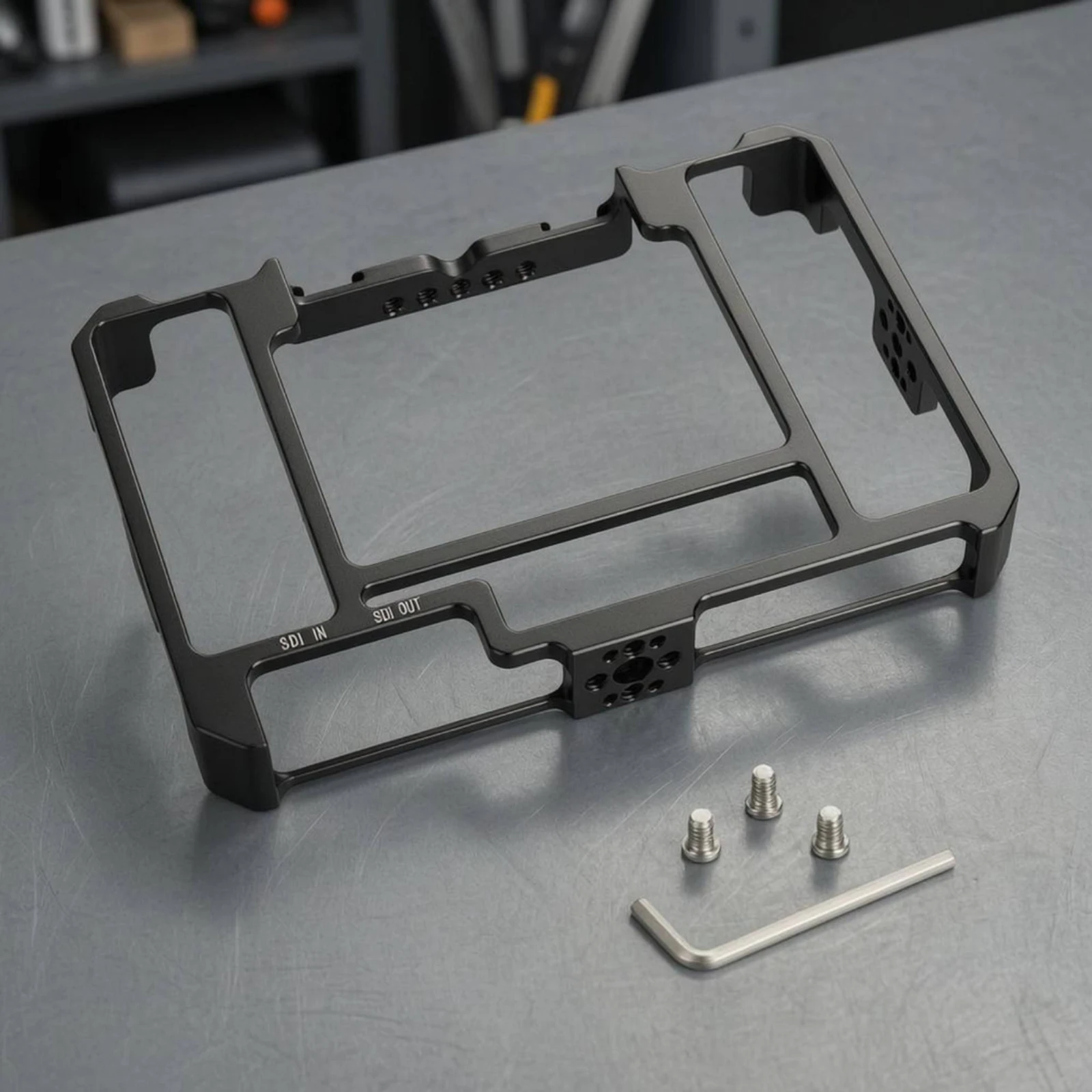 cornice-per-monitor-da-7-pollici-con-protezione-angolare-rialzata-accessorio-per-fotocamera-in-metallo-nero