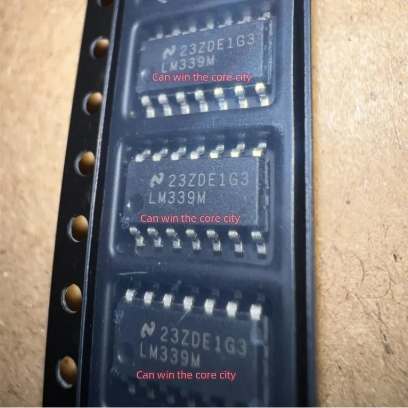 10 pieces of imported original LM339M LM339 339 patch SOP14-foot computing comparator IC chip integration