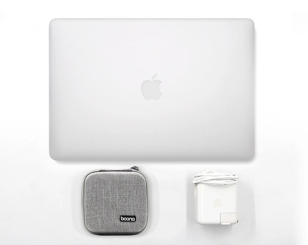 Portable EVA Travel Cable Electronics Gadget Bag Organizer Storage Case For Notebook Laptop Macbook Air Pro Charger Adapter