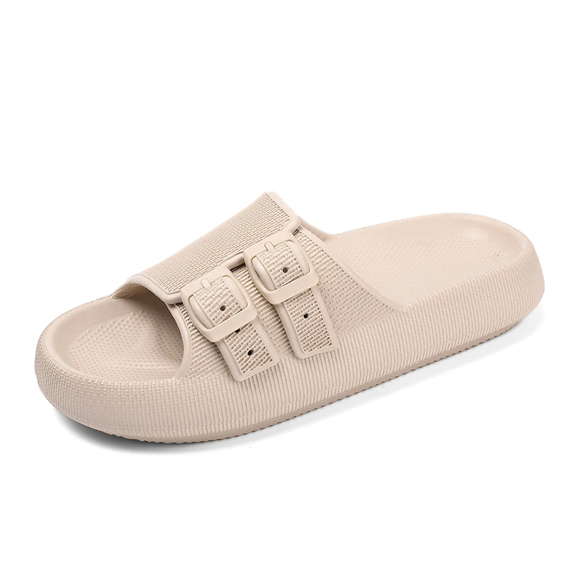 

Men's slippers New large size Fashionable thick-soled casual sandals Comfortable breathable outdoor beach shoes for men slides