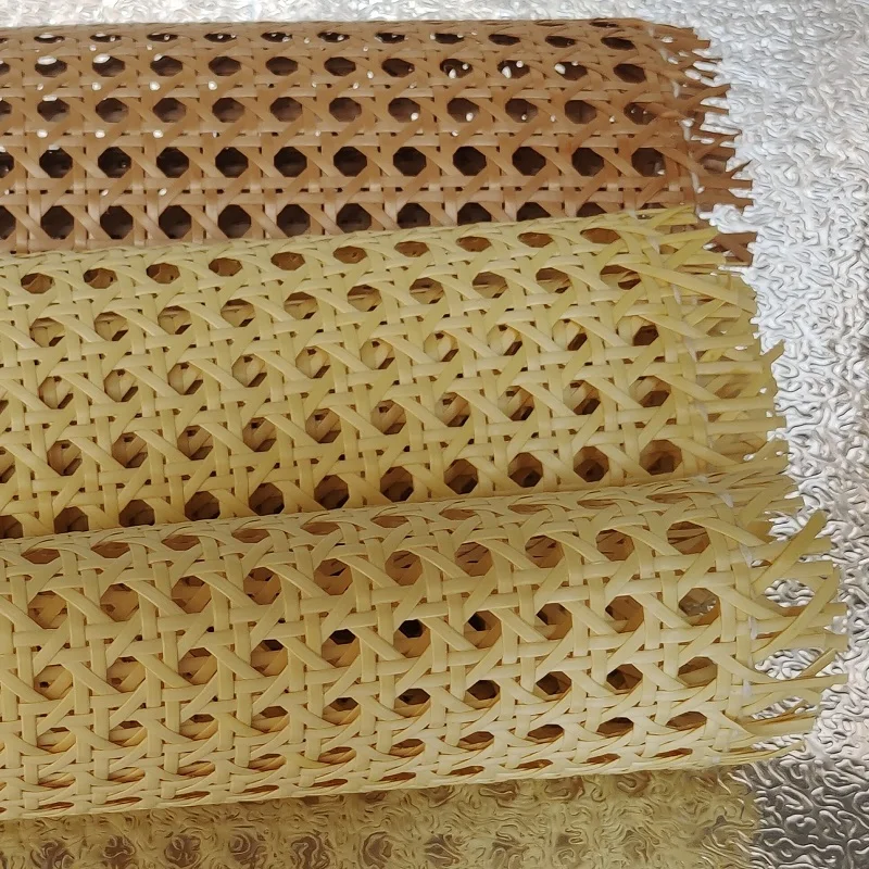 40-100cm lang 40-50cm breite Qualität Kunststoff Rattan Rohr Gurtband Rolle diy Wand dekor Heimgebrauch pe Rattan Möbel Reparatur material