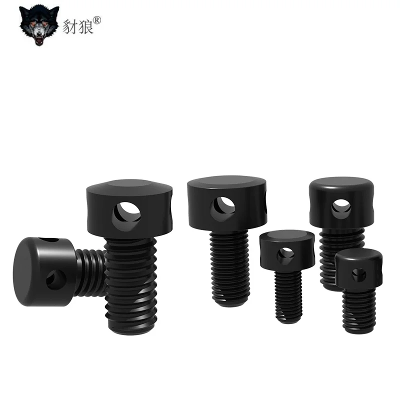 CNC Cross Hole Adjustment Screws M3 M4 M5 M6 Grade 12.9 High Hardness Through-Hole Self-Tightening Fine-Tuning Screws