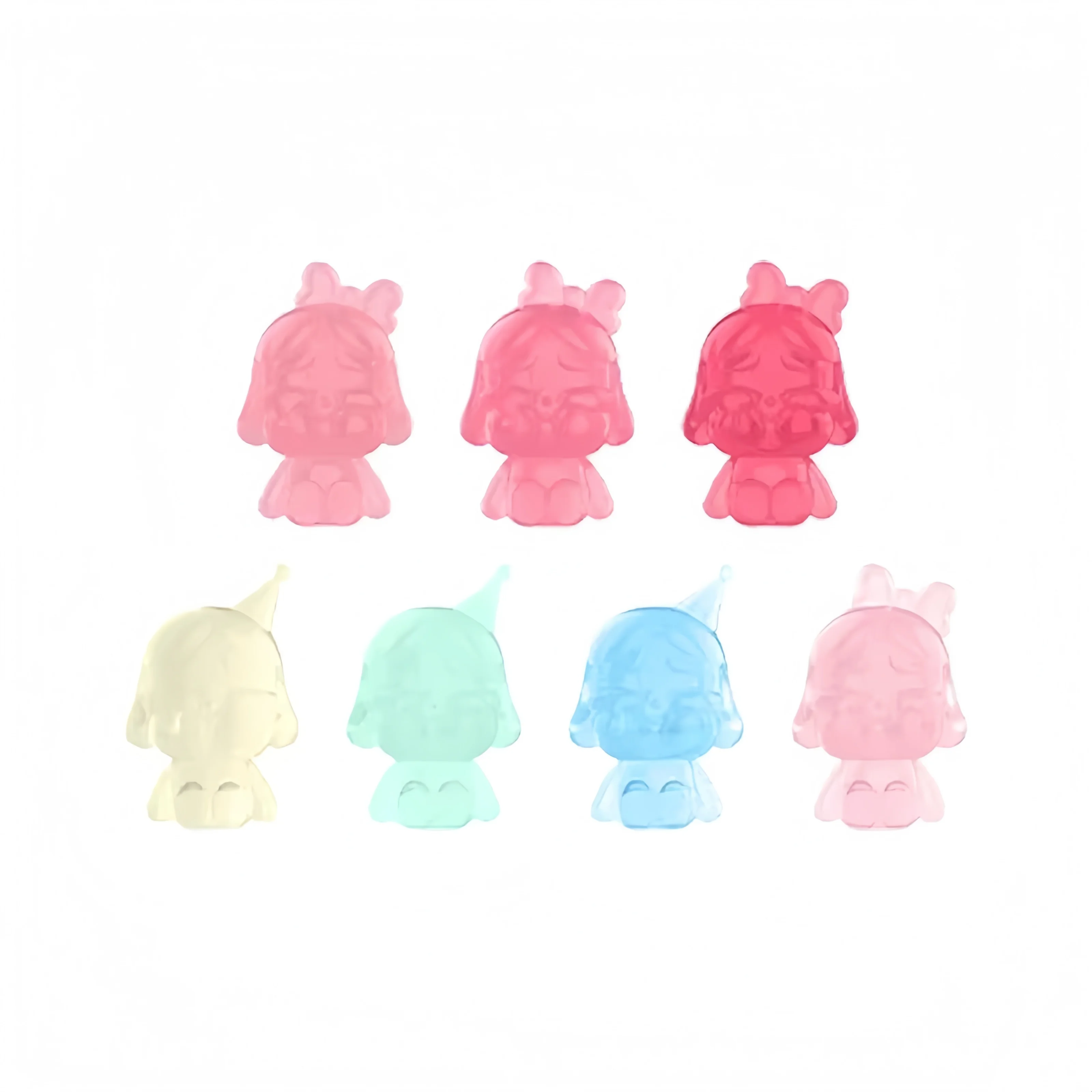 

POP BEAN CRYBABY MINI FIGURE - Rainbow Set / Gradient Color Set