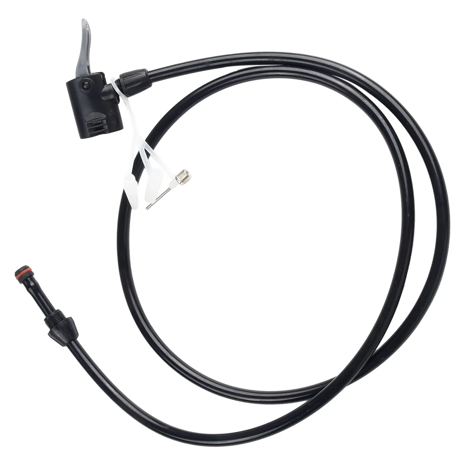 AliExpress 125cm Bicycle Pump Hose Bicycle Air Pump Extension Tube Pump Hose Air Pump Connector Bike Air Pump Tire Inflator Accessories