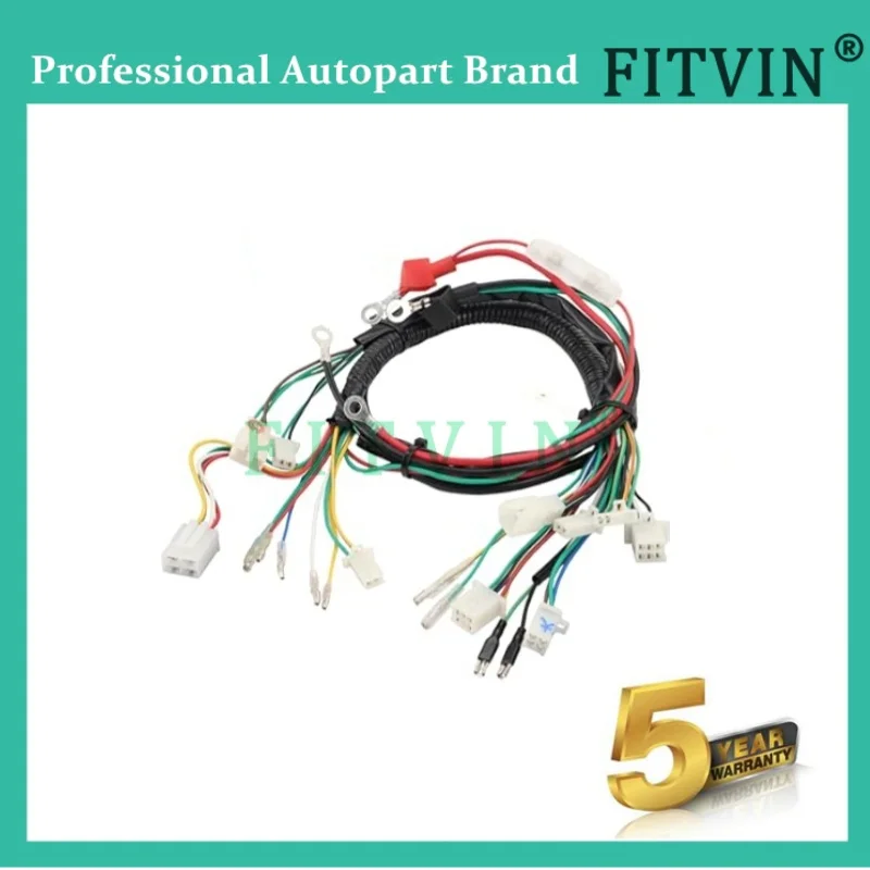 New Motorcycle Electrical Wiring Harness Wire Cable Line Fits Suzuki 125cc GN125 GN 125