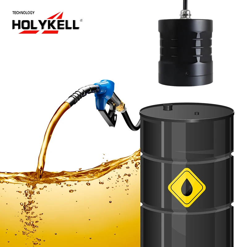 Holykell Water Level Instrument Fuel tank radar Level Sensor Distance Level Meter