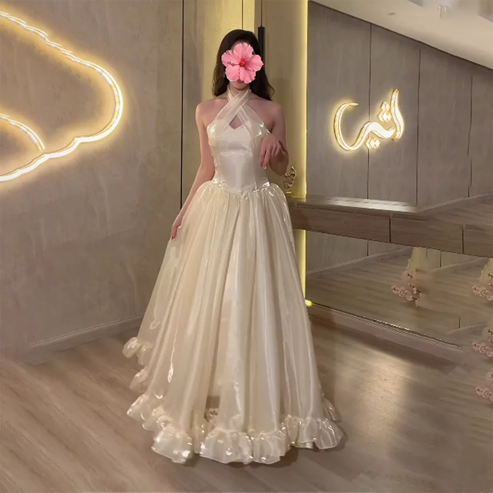 

Evening Dresses Women's Formal Evening Gowns Tulle A-Line Drape Gowns Party Cocktail Dresses Elegant Draped Gowns for Women