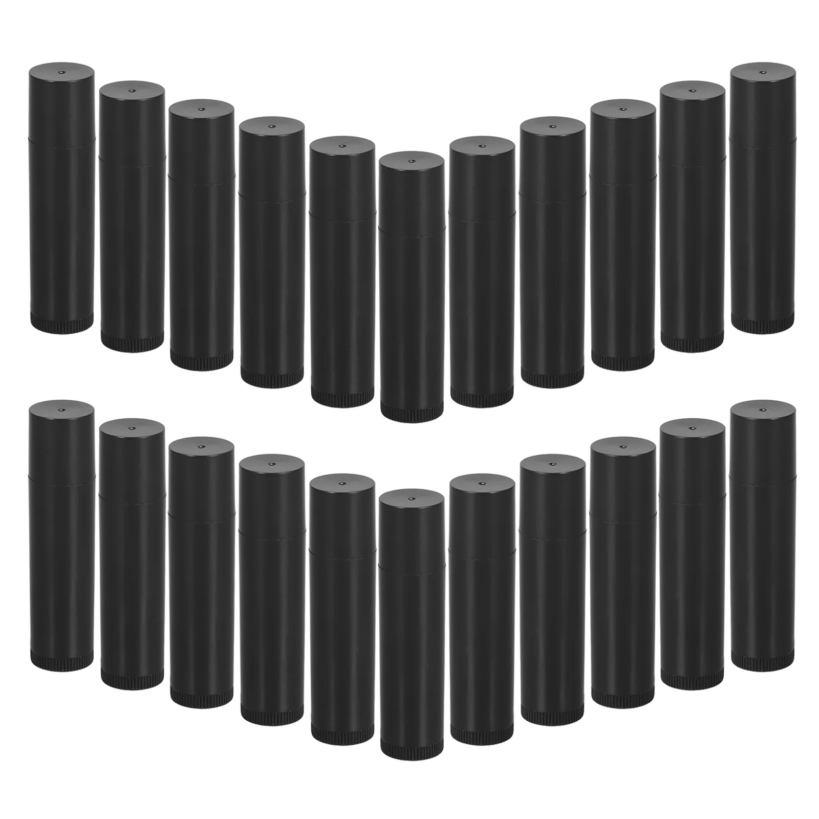 

30pcs Empty Balm Tubes 5G Plastic Diy Lip Pomade Storage Containers Reusable Makeup Accessories Storage Container White