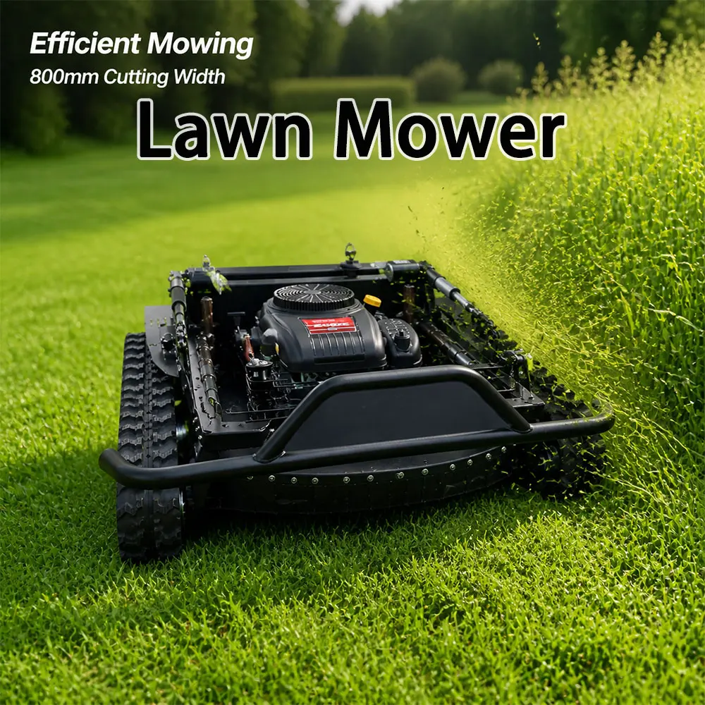 

Remote Controlled Lawn Mower – Ideal for Garden Lawn，Orchards, Plantations & Forestry Inter-Row Clearing Excluding Freight