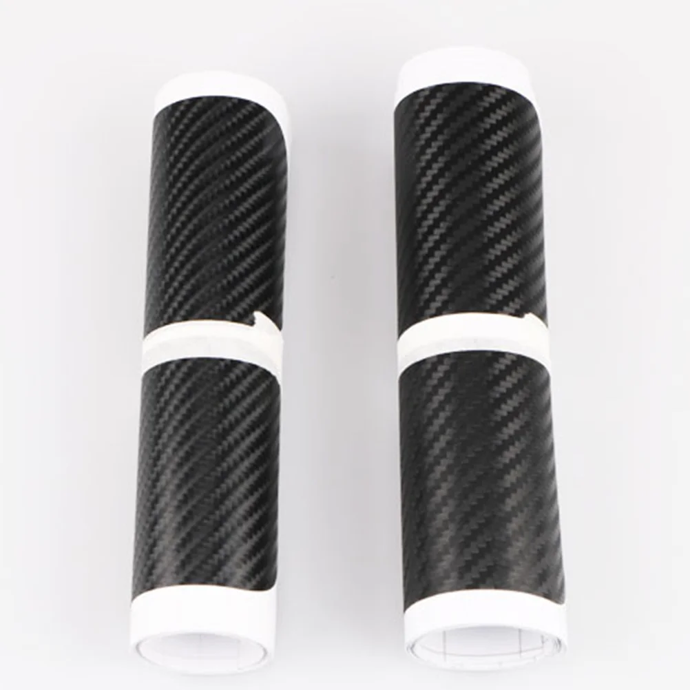 4Pcs Carbon Fiber Car Protective Strip Anti-Wear Sticker Door Sill Auto Accessory Auto Styling Accessories