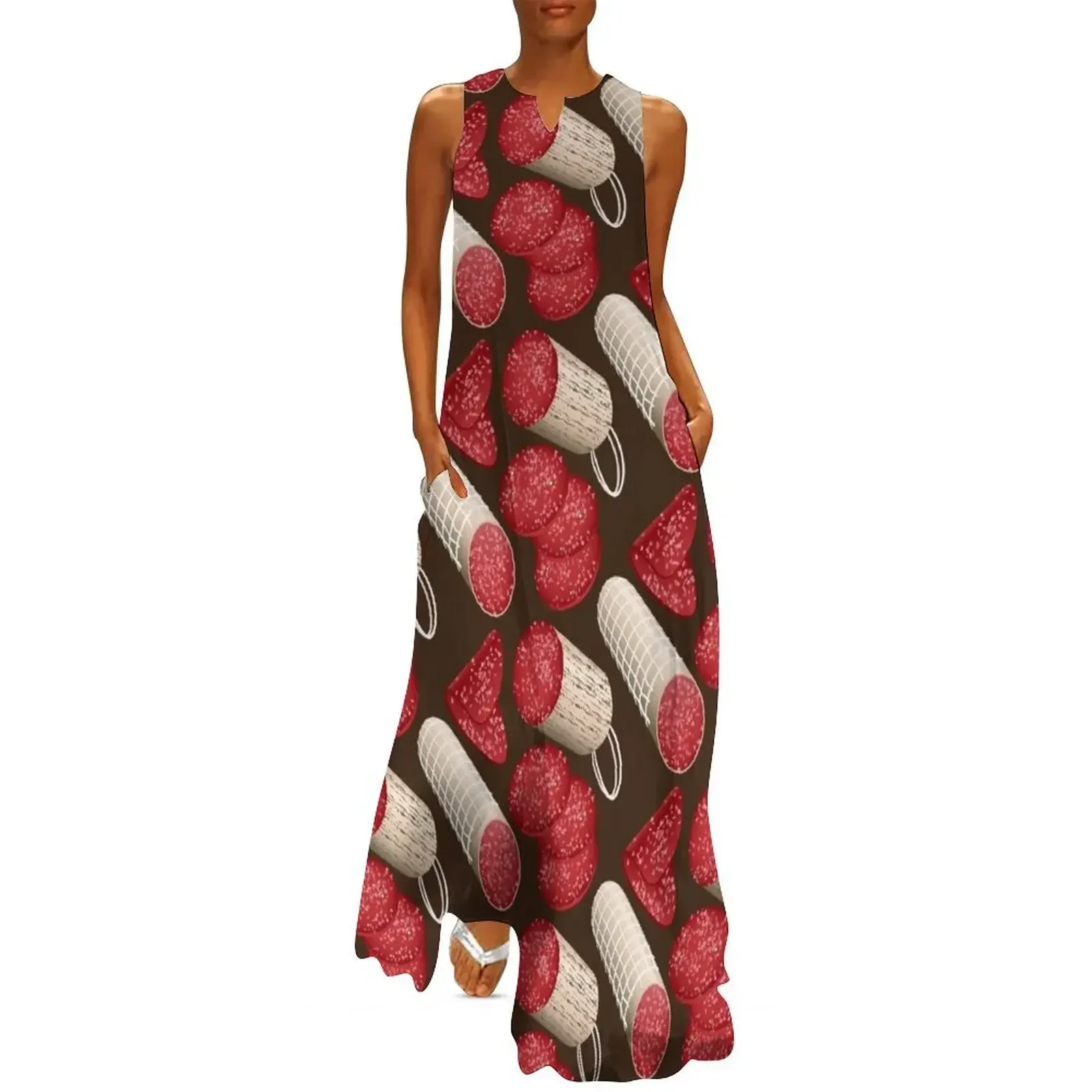 

Salami Time! Long Dress sexy dress for women summer for 2025 long dresses for evening