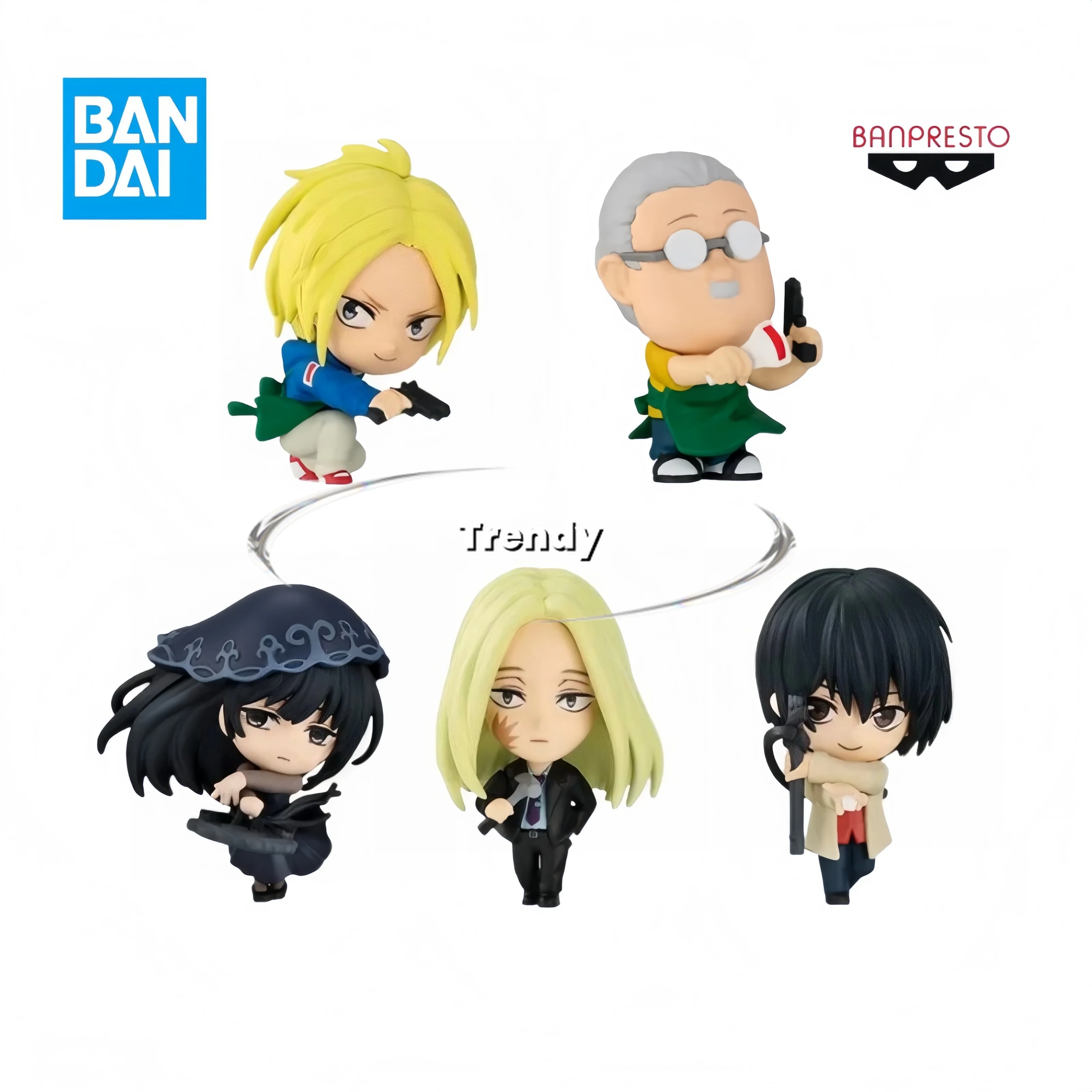 

Оригинальный BANDAI Banpresto WCF SAKAMOTO DAYS Shin Asakura Yoichi Nagumo Osaragi Shishiba, модель персонажа аниме