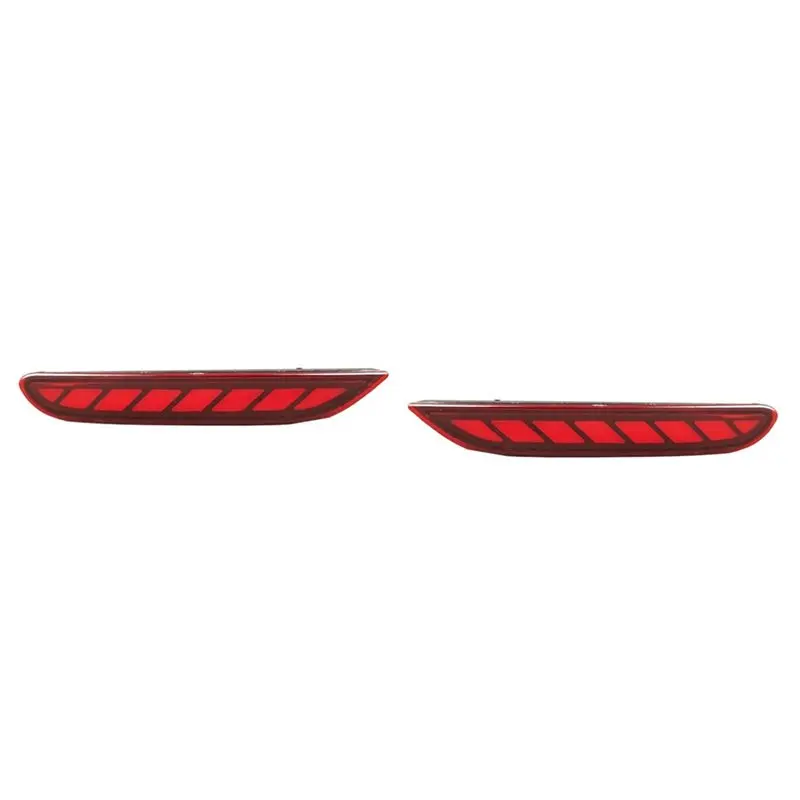LED Rear Bumper Reflector Light For Infiniti Q50 2014-2017 Q50L 2015-2016 JX35 2011-2013 Turn Signal Brake Tail Light