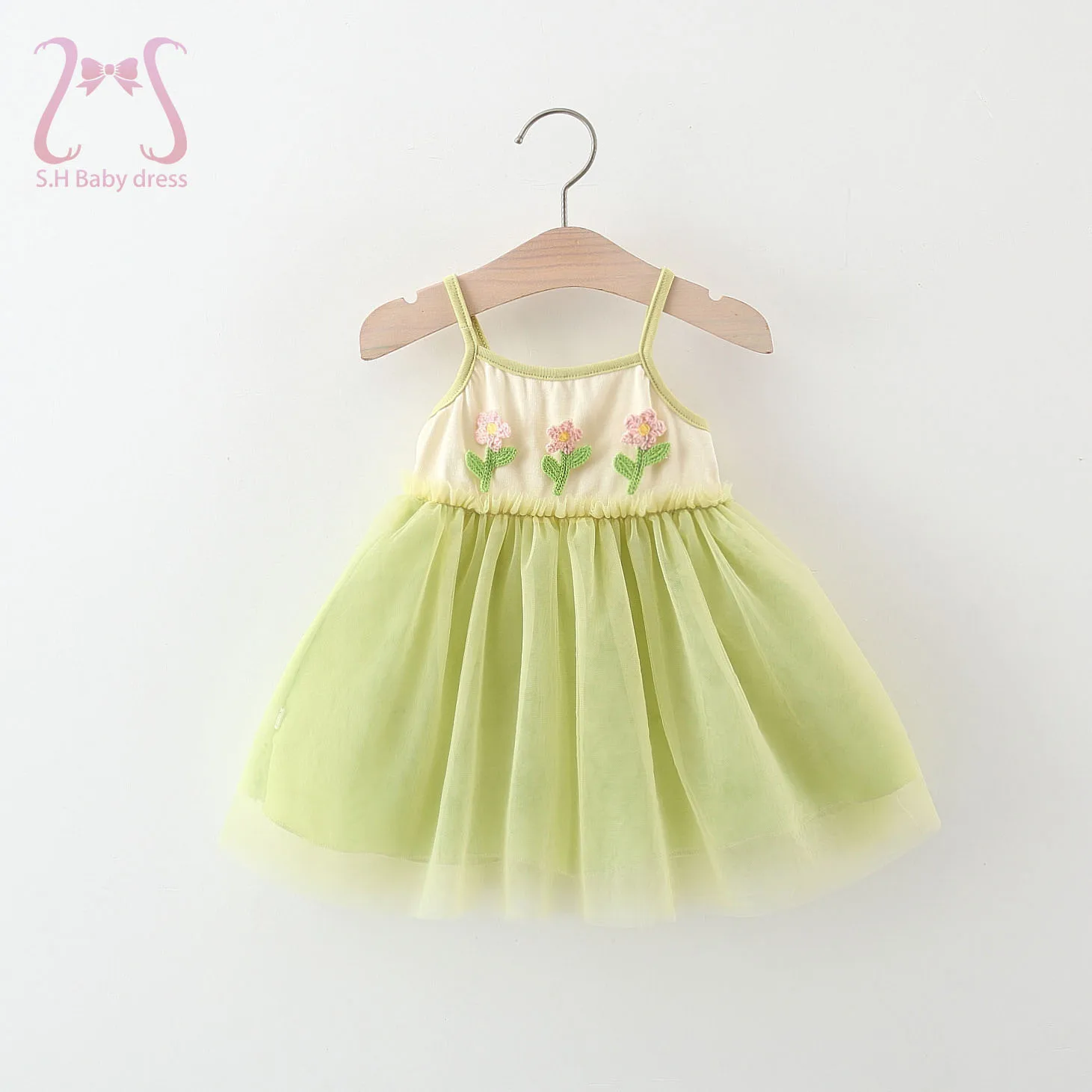 0-3 Infants Clothing Sleeveless Soft Skin-friendly Summmer Baby Girls Dress Kid Costumn For Cute Flower Toddler Children Clothes