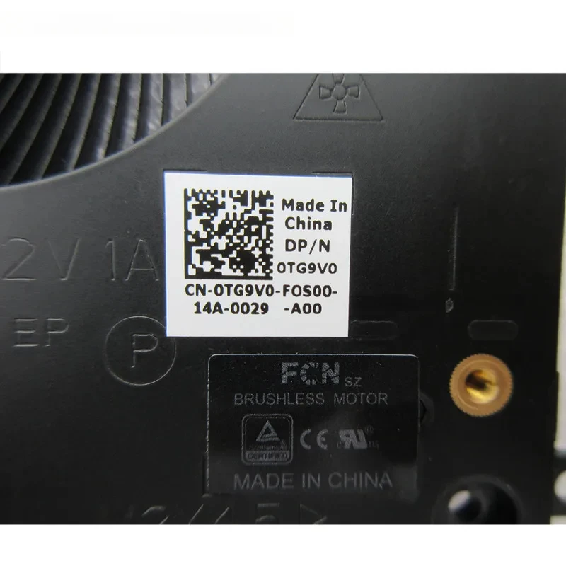 New Original Laptop CPU GPU Cooling Fan For DELL Alienware m15 R3 R4 FM7D FM7C DFSCK 324162 A2E DFS. 240012 AE0T 12V 1A 0TG9V0 0