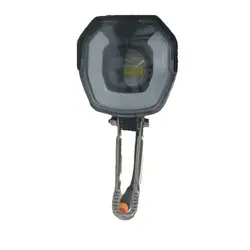 36V 48V (customized) Electric Bike Bicycle Head Light 3 CORE Safety Warning Riding 3pins LPX6 Waterproof Connector