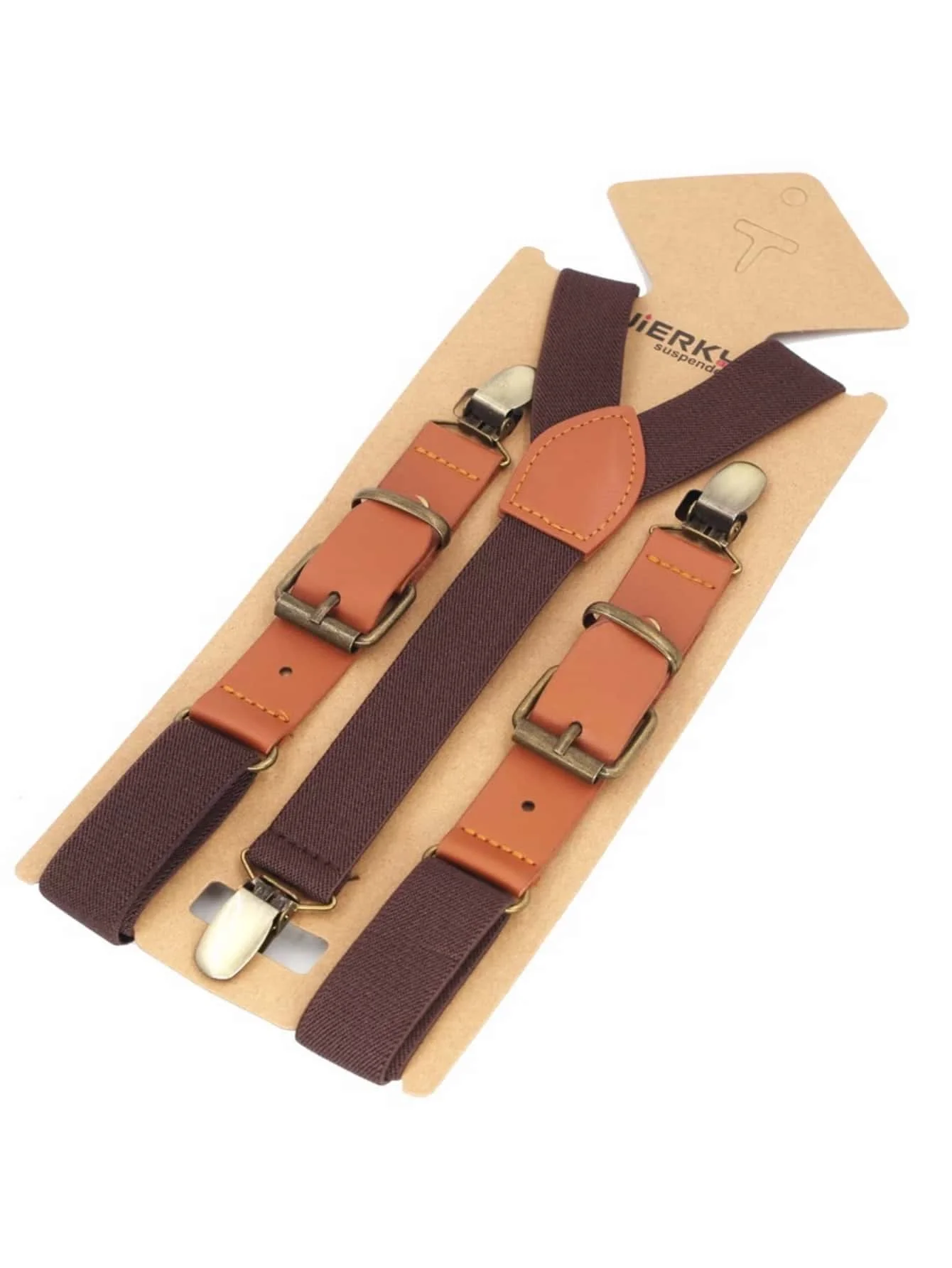 빈티지 스타일 남성용 서스펜더, 마이크로 엘라스틱 직조, 클래식 Y자형 디자인, 아크릴 소재 - 결혼식 및 기타 행사에 이상적