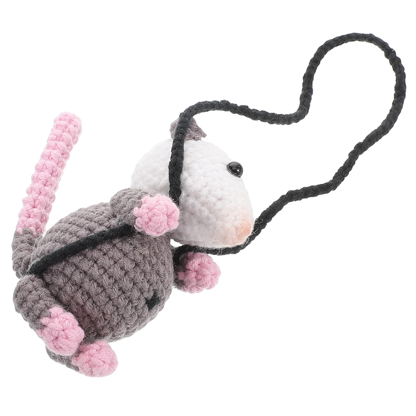 

Rear View Mirror Hanging naments Car Decor Accessories Adorable Opossum Fade Resistant Easy Installation Versatile Use