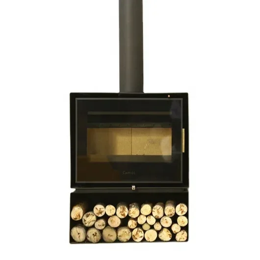 2025/New design high quality freestanding wood fire heaters wood burning stove fireplace indoor