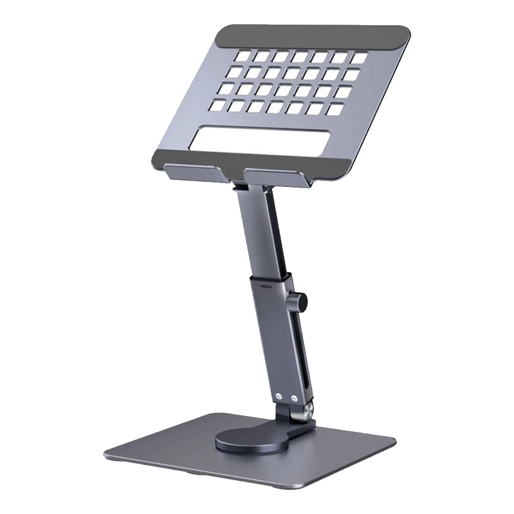 

Tablet Holder Rotatable Height Adjustable Foldable Laptop Storage Stand
