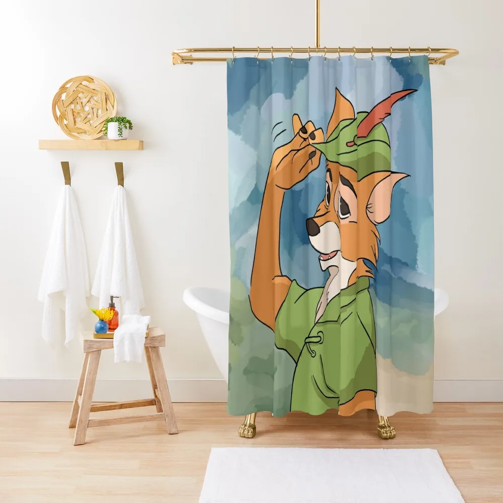 

Robin Hood Shower Curtain Anime Shower Curtain Waterproof Shower Curtain And Anti-Mold