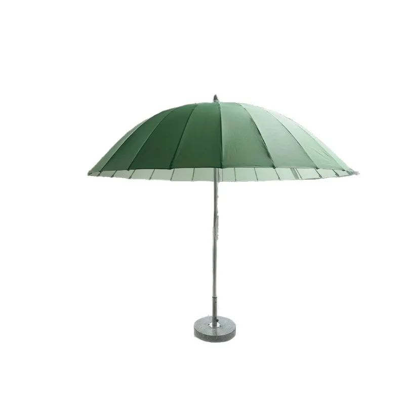 

Outdoor parasol designer color matching umbrella Internet celebrity beach umbrella Villa B & B hotel swimming pool