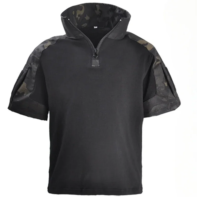 Conjuntos tácticos infantiles camuflaje Airsoft camiseta corta - imagen 2