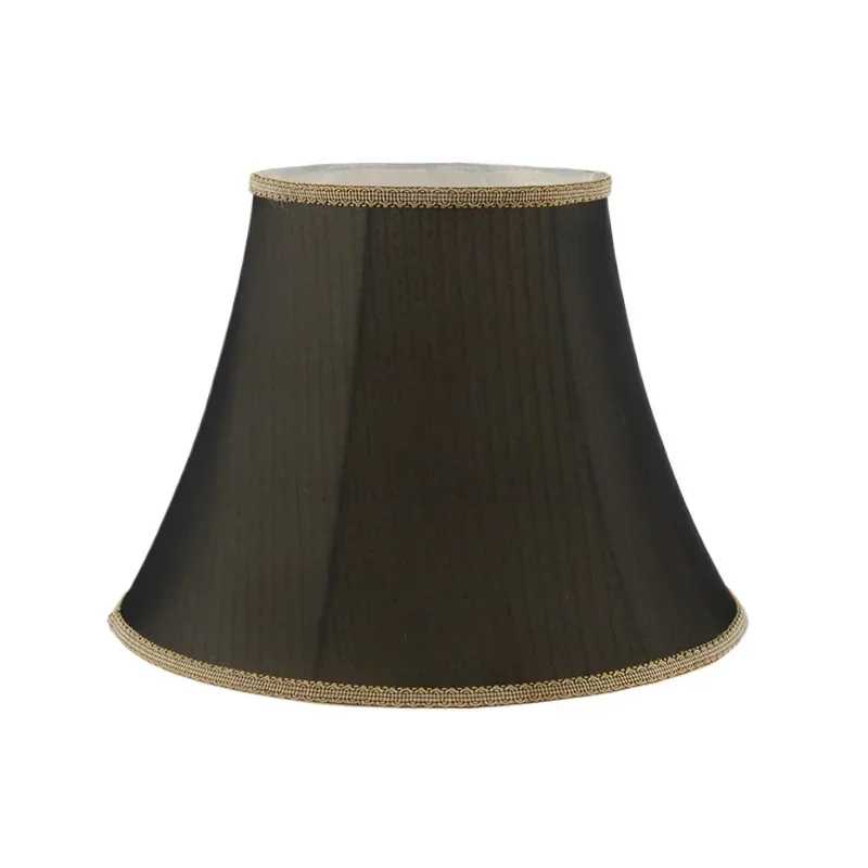 

Thet lighting American country desk lamp black yarn fabric lampshade custom lamp accessories bedside floor lamp cloth abajur인테리어