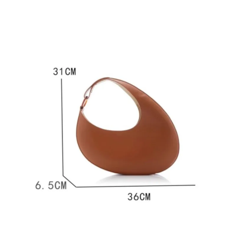 UKF Half Moon Luxury Designer Underarm Bags For Women Handbags New High Quality Personality Fashion Shoulder Bag сумка женская