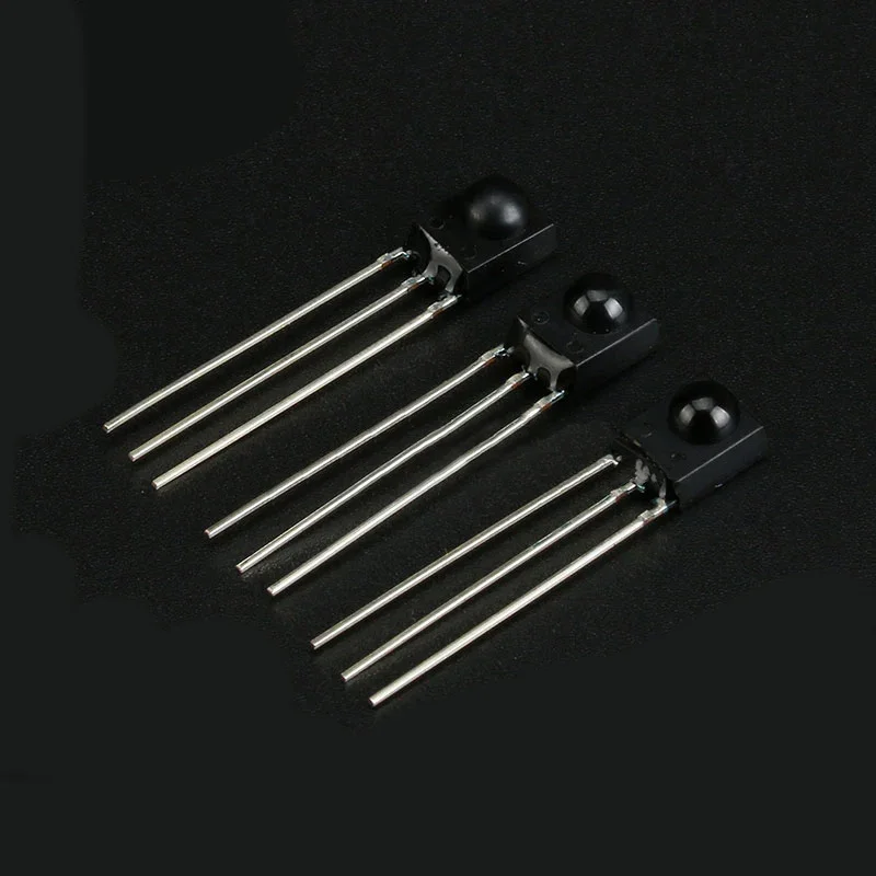 0038 Kepala Bulat Terintegrasi Universal Tabung Penerima Plastik Disegel Penerima Inframerah Penerima Remote Control Inframerah