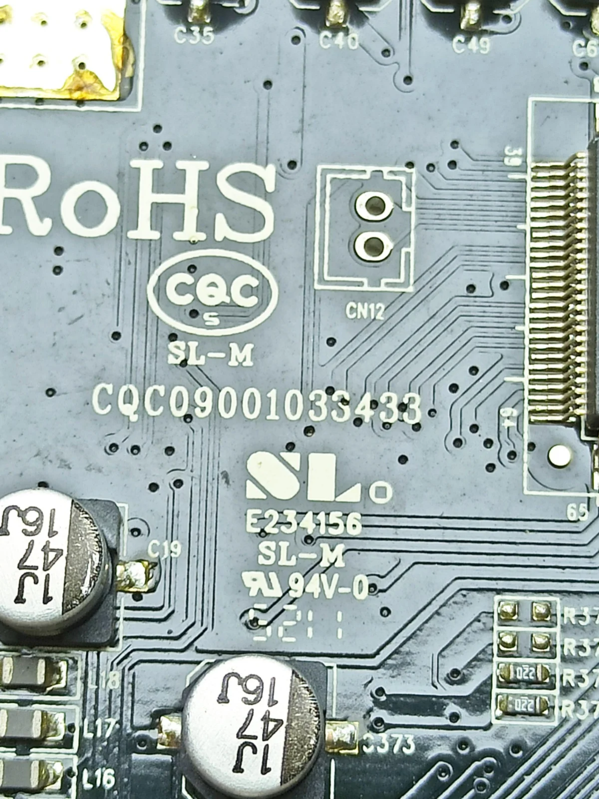 Drive Board, CQC09001033433 E234156, DSC1910-D REV1.1, 100318