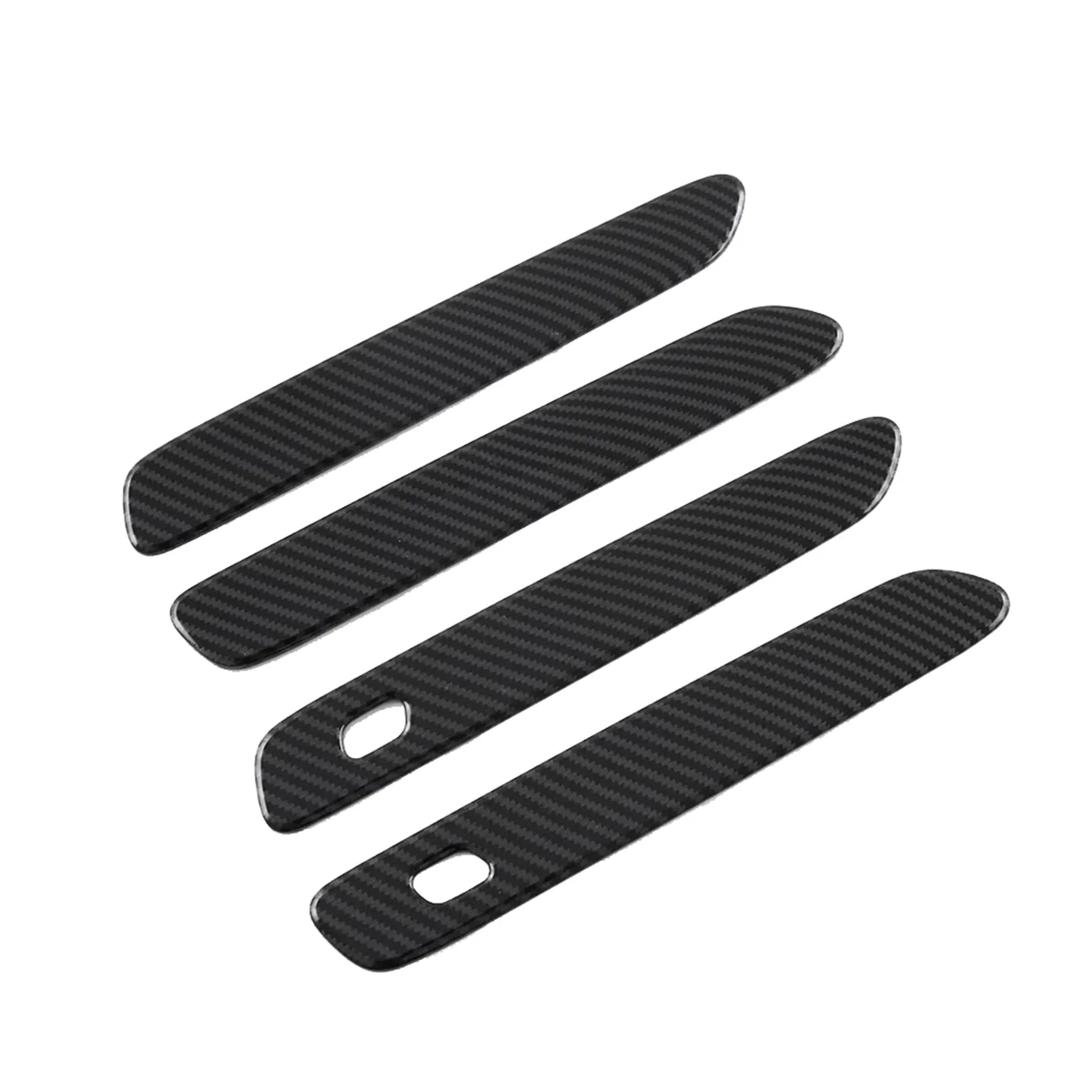 

4PCS Exterior Outer Door Handles Trim Cover Carbon Fiber Color for BYD Seal / BYD ATTO 4