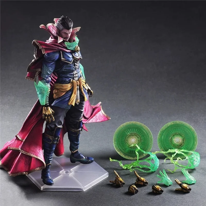 

In Stock Play Arts Marvel The Avengers Doctor Strange High Quality Pvc Action Figure Collectible Model Toy Fans Present Gifts