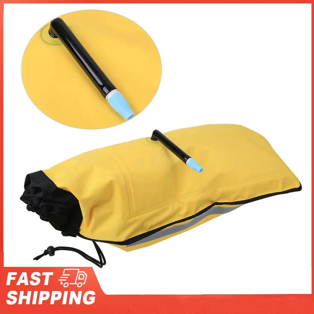 

Kayak Paddle Float Nylon Rescue Inflatable Paddle Float Floating Bag for Canoe Kayak Seayak
