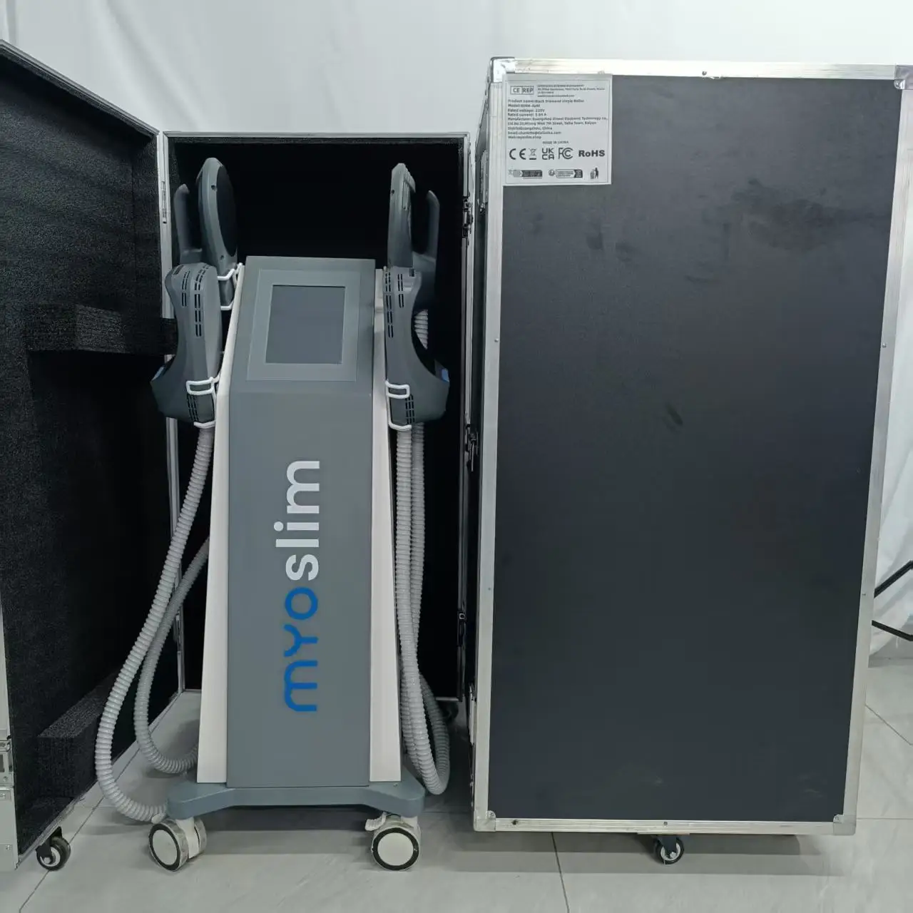 EMS RF MYOslim 6500 واط آلة نحت الجسم التخسيس NEO المعدات المهنية بناء العضلات حرق الدهون EMS محفز العضلات #6