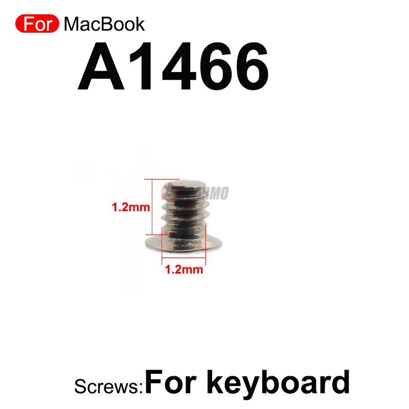 50Pcs สกรูสำหรับ MacBook A1466สกรูคีย์บอร์ดเปลี่ยนชิ้นส่วน