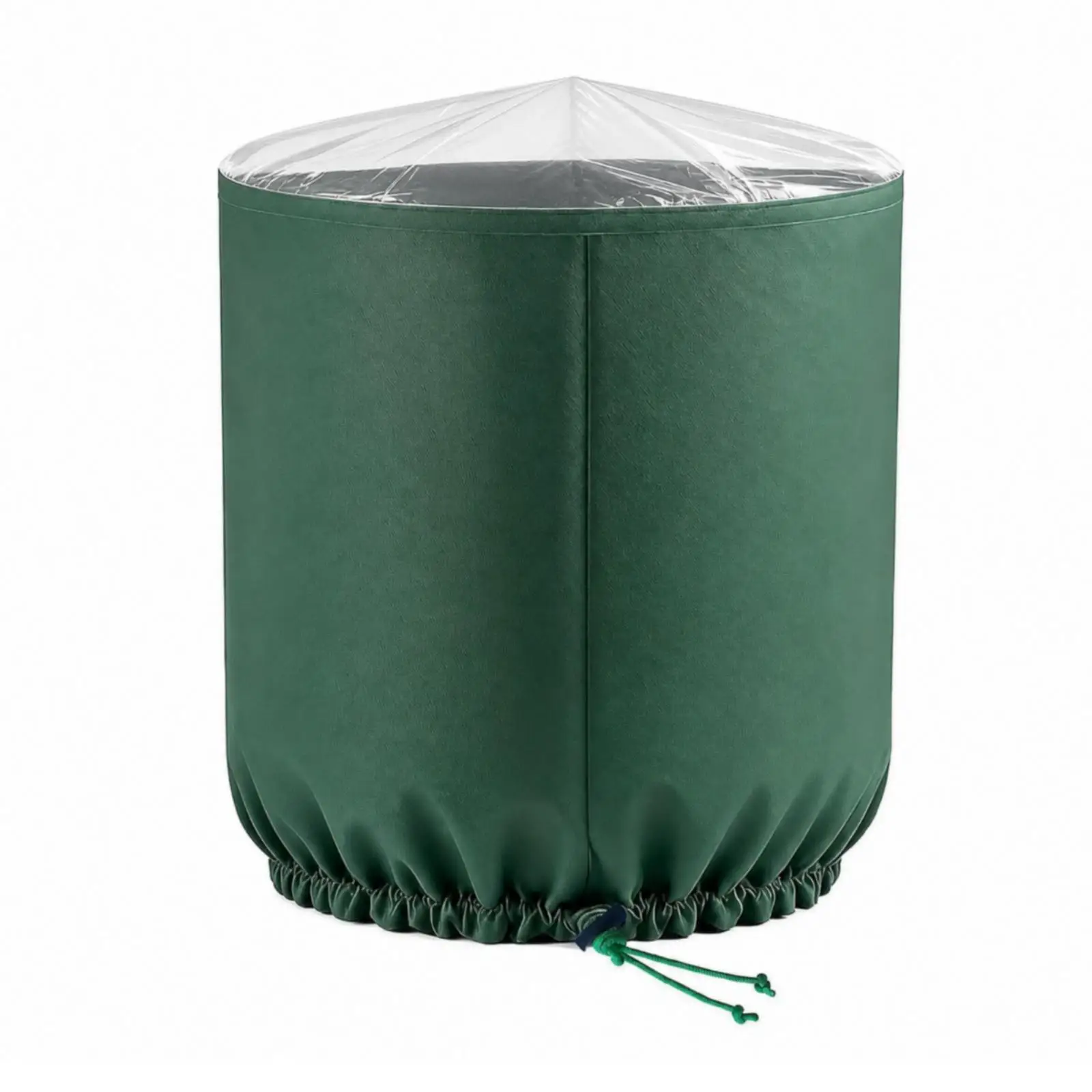 Cylindrical Plant Frost Cover Light-Transmitting Plant Frost Cover with Support Poles Ventilated Adjustable for Gardeners