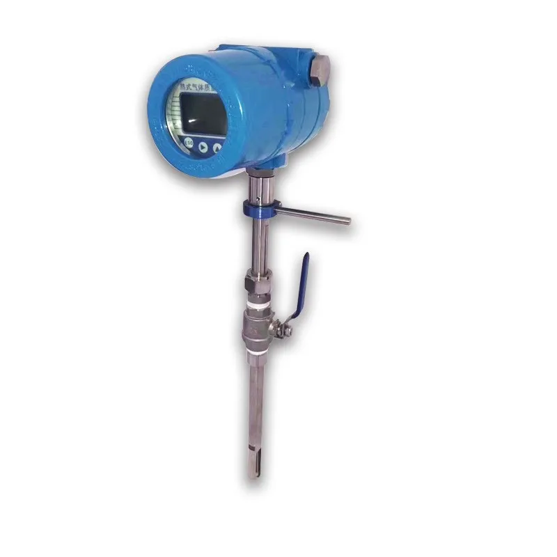 

Production of thermal gas mass flowmeters, stainless steel air thermal gas mass flowmeters