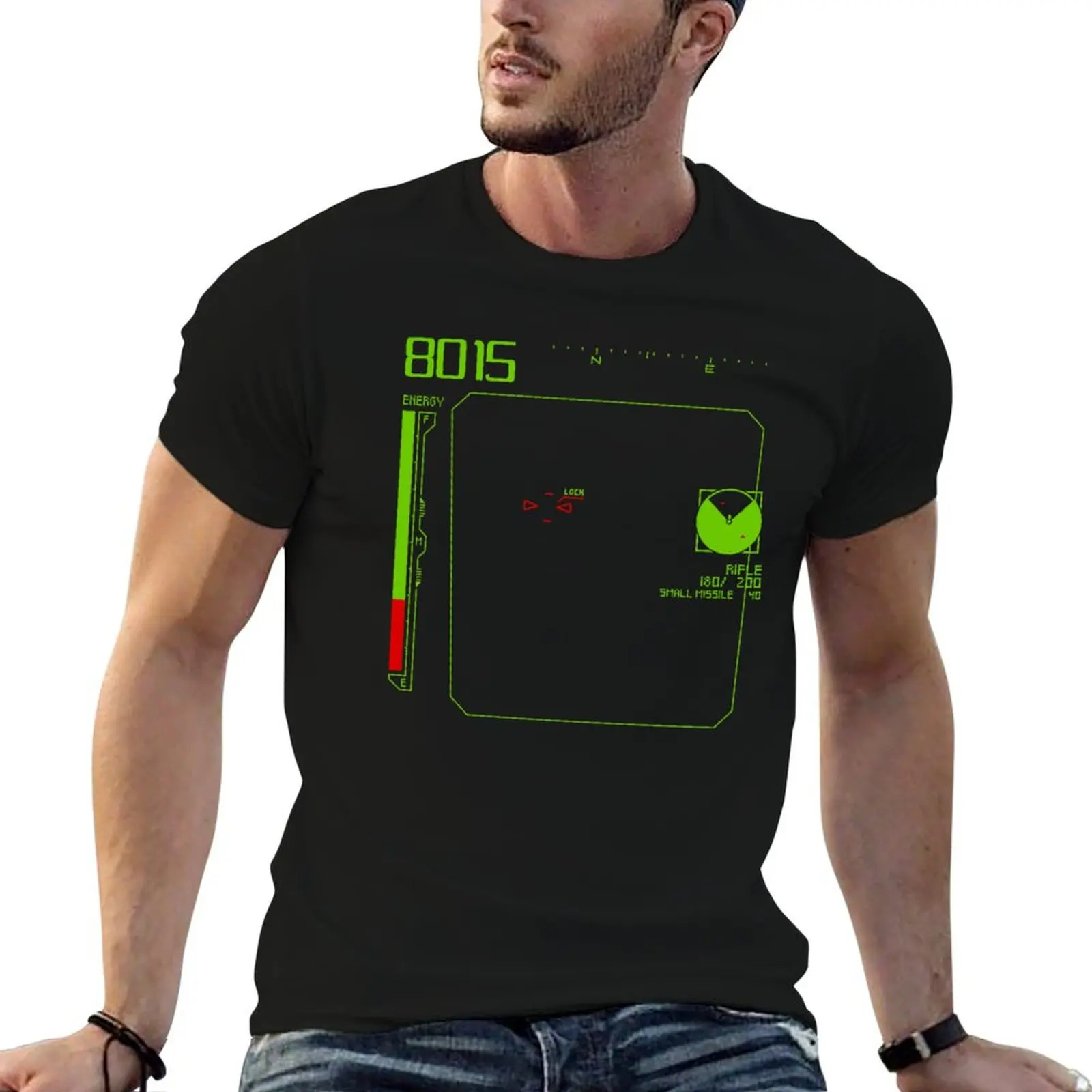 Armored Core 1 - Ps1 - Ingame Hud T-Shirt tshirts personalised tops heavyweight t shirts for men