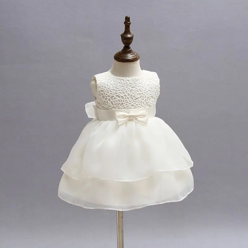 Clothes for Baby Girl 1 Year Baby Girl Gift Dress Newborn Christening Dresses for Girls Christening White Clothes