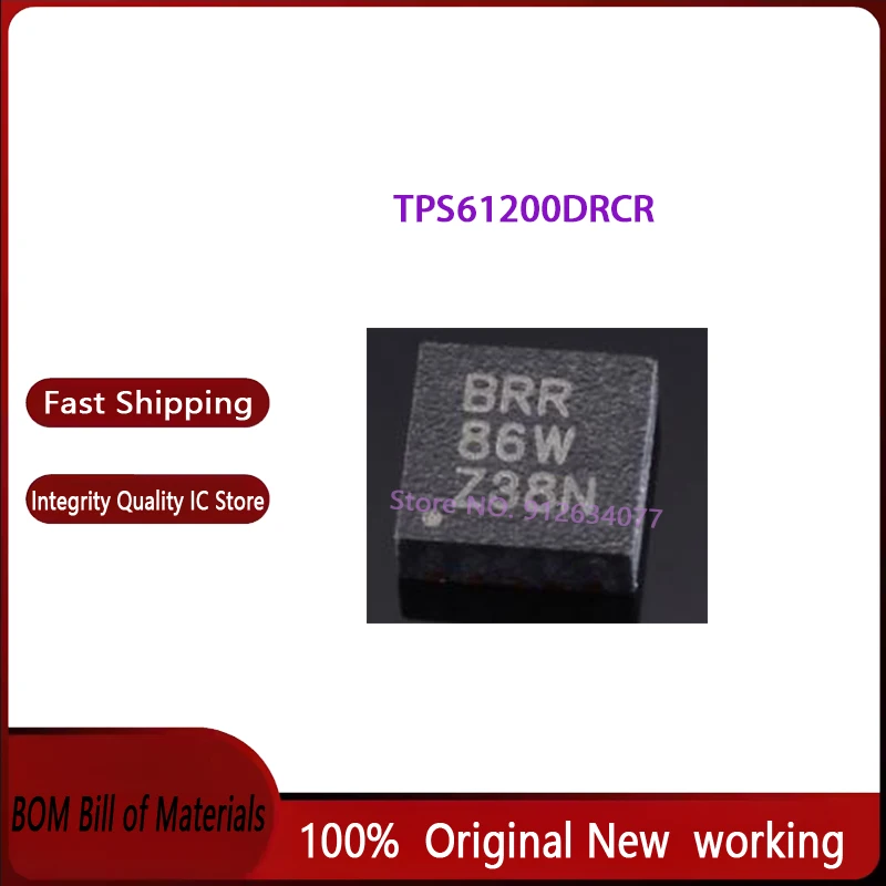 (10-100piece)TPS61200DRCR SON-10 BRR DC-DC IC Chipset New Original