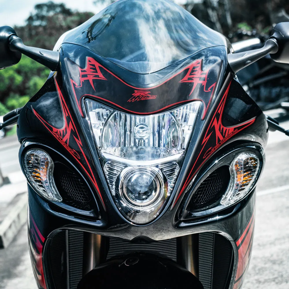 For Suzuki Hayabusa GSX1300 R GSXR1300 2008-2020 Motorcycle 3D Gel Fairing Protector Paint Protection Decal Sticker Kit