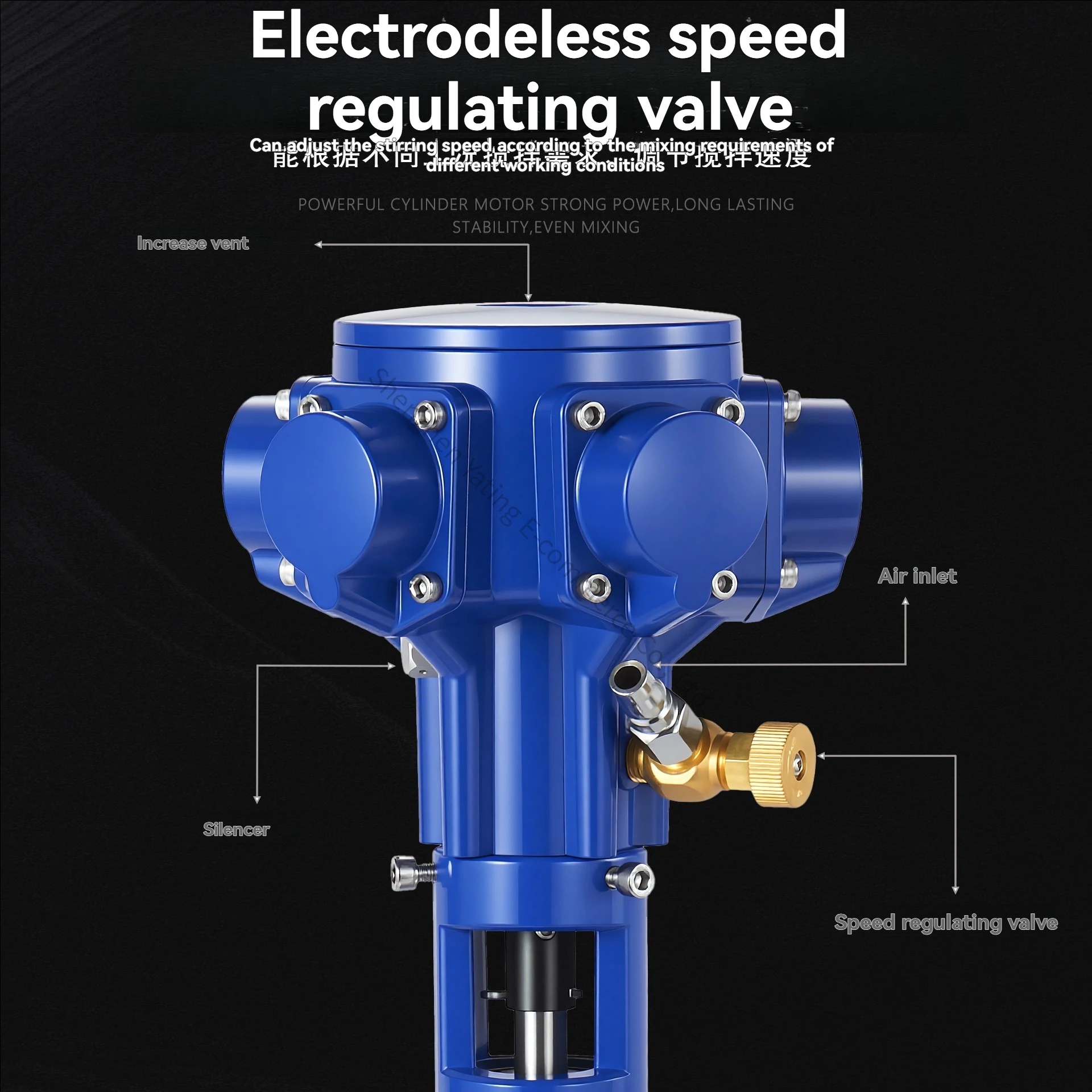 

Смеситель краски, пневматический смеситель, промышленный подъемный барабан небольшой емкости с дисперсией жидкости на 30 литров, пневматический смеситель