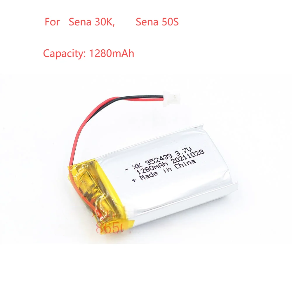New 3.7V 1280Mah Li…