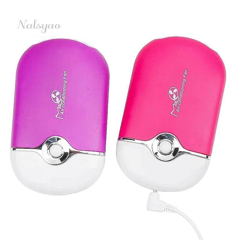 Mini USB Charging Eyelash Fan Dryer Blower Graft Lashes Extension Glue Fast Dry Women Makeup Tools