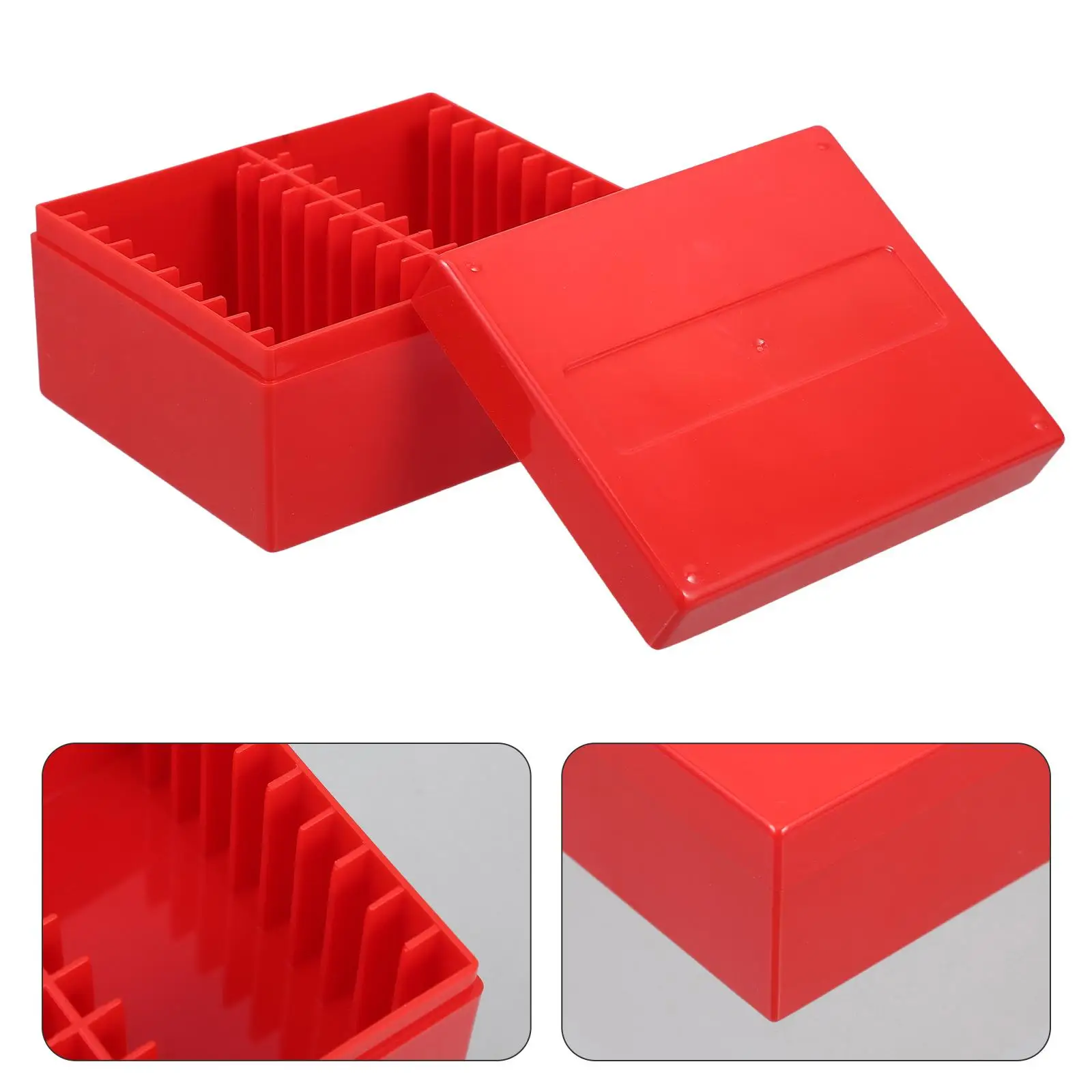 Coin Box Holders Storage Collectors Challenge Cases Display Ammo Boxes Coins PC Compact Lightweight Travel Everyday Key