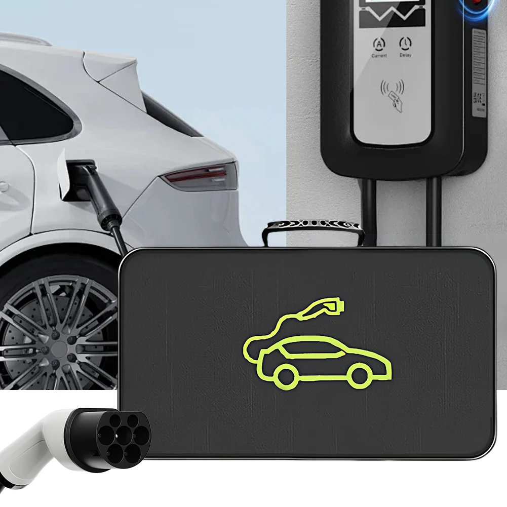 Waterproof EV Cable Bag Heavy-duty Flame-retardant Oxford Fabric Car Charging Cable Bag for Electric Vehicle Charging Cable Plug