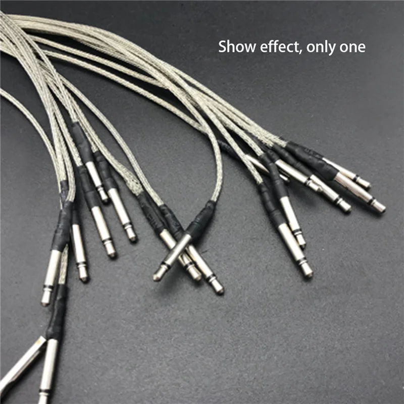 ABKV-8X 6 String High Sensitive Acoustic Guitar Bridge Saddle Rod Piezo Metal Rod Folk Guitar Pickup Stick Guitar Accessories